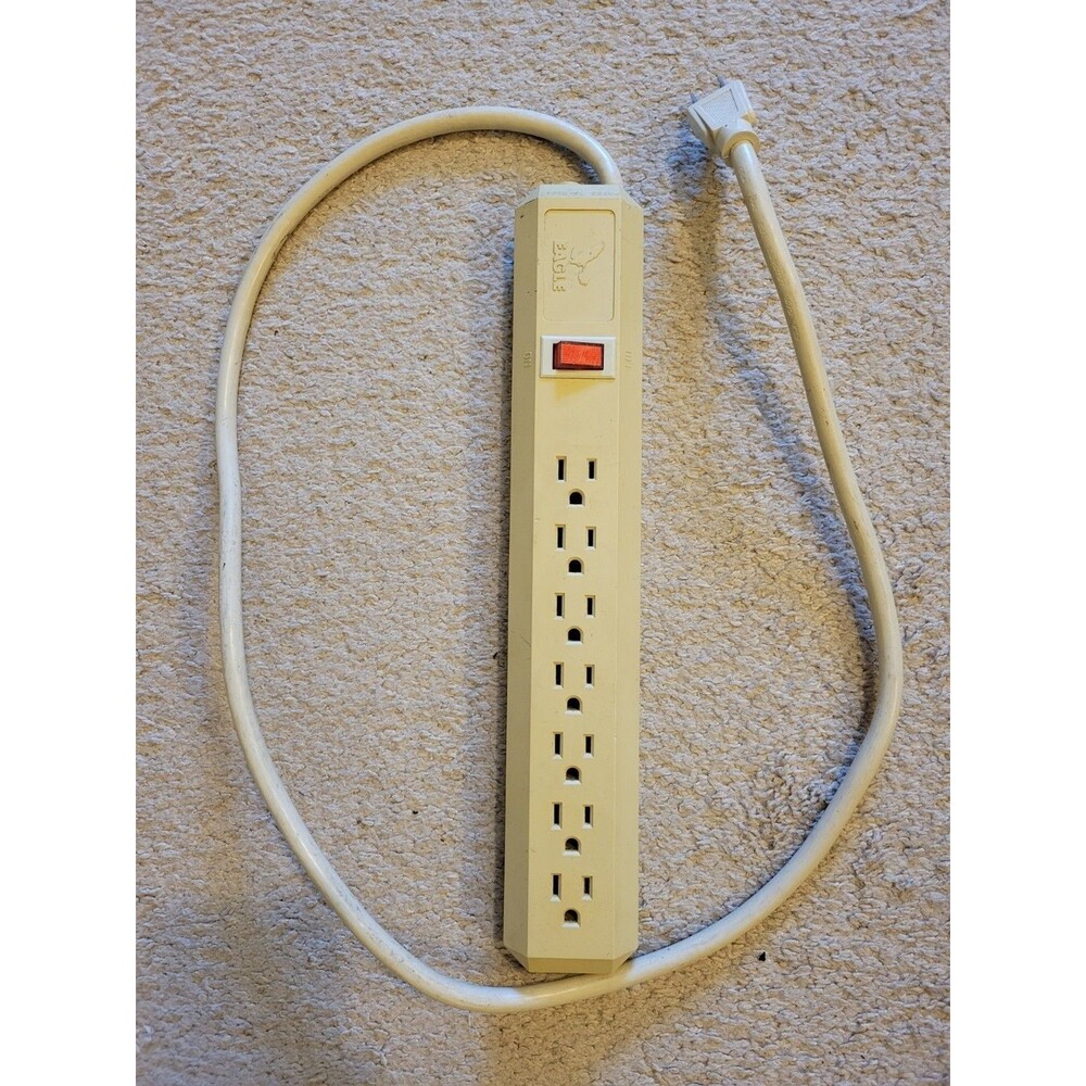POWER EXTENSION CORDS SURGE PROTECTORS EAGLE ELECTRIC 7 OUTLETS